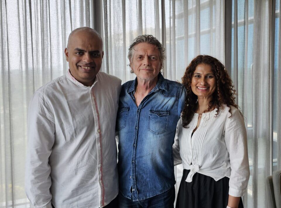 अश्विन श्रीशैलम, डायने बैचस के साथ रिक एलन