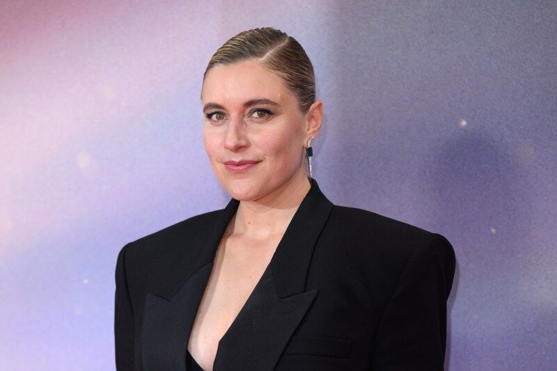 LONDON, ENGLAND - OCTOBER 10: Greta Gerwig attends the "Jay Kelly" Headline Gala at the 69th BFI London Film Festival at The Royal Festival Hall on October 10, 2025 in London, England. (Photo by Karwai Tang/WireImage)