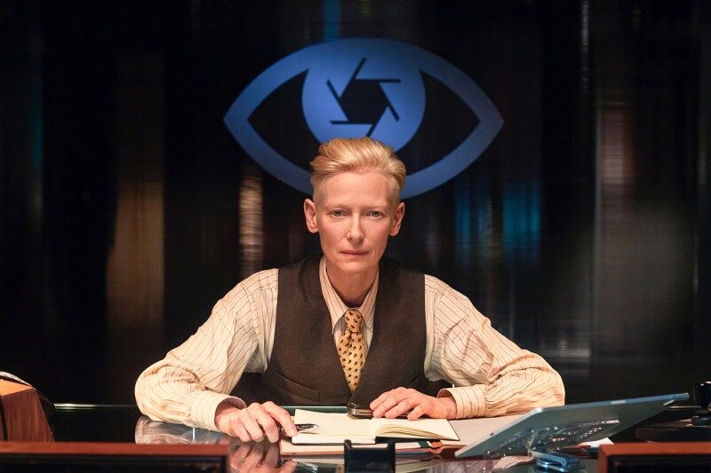 Tilda Swinton appears in Broken English by Jane Pollard and Iain Forsyth, an official selection of the 2026 Sundance Film Festival. Courtesy of Sundance Institute | photo by Amelia Troubridge.