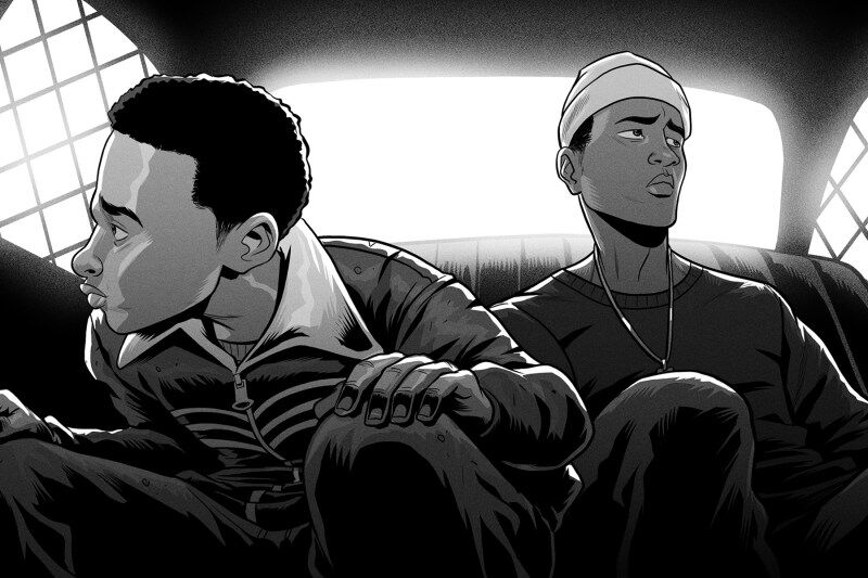 A still from When A Witness Recants by Dawn Porter, an official selection of the 2026 Sundance Film Festival. Courtesy of Sundance Institute | artwork by Dawud Anyabwile